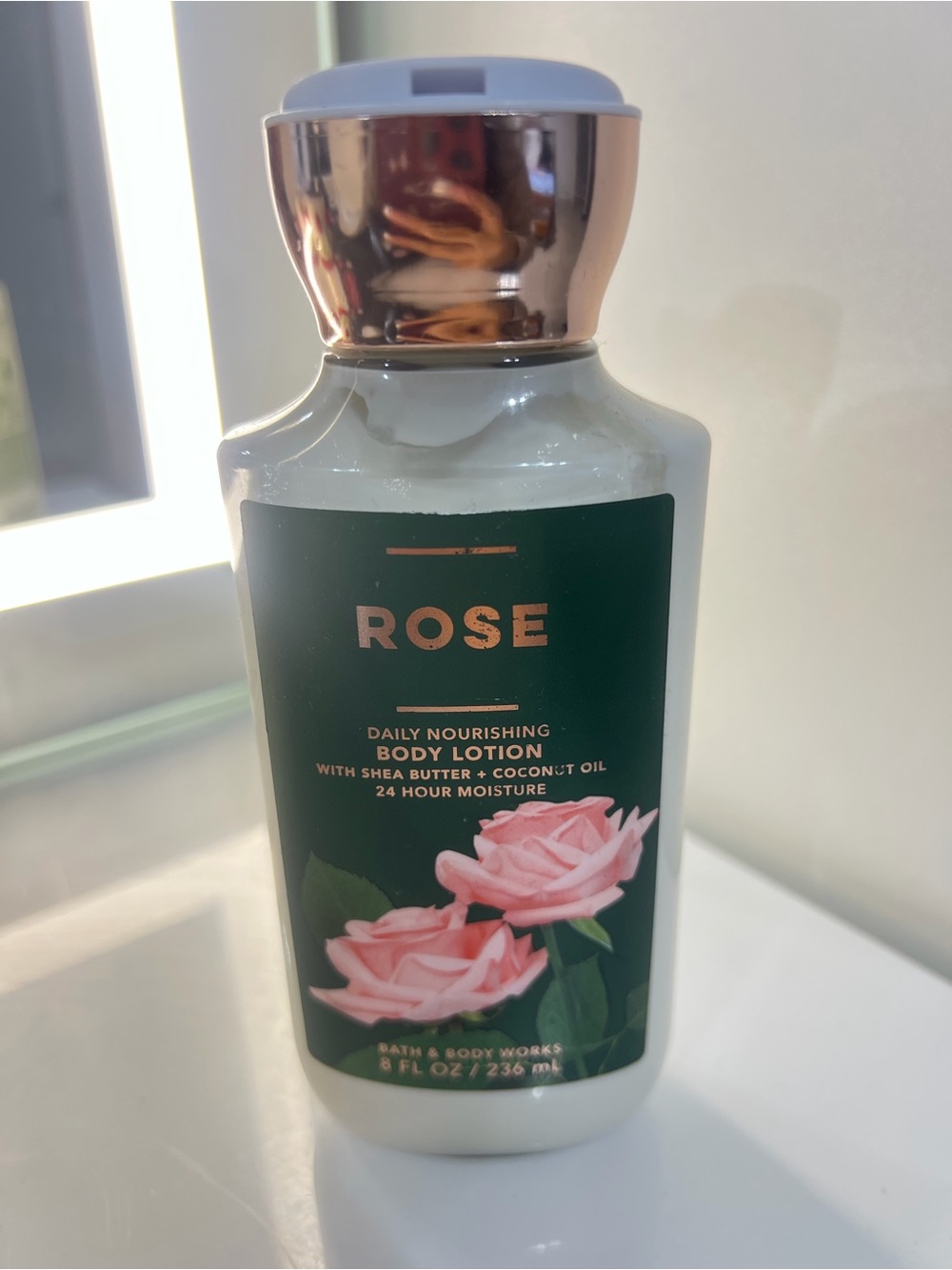 Bath & Body Works Rose Daily Nourishing Body Lotion - Green & Pink